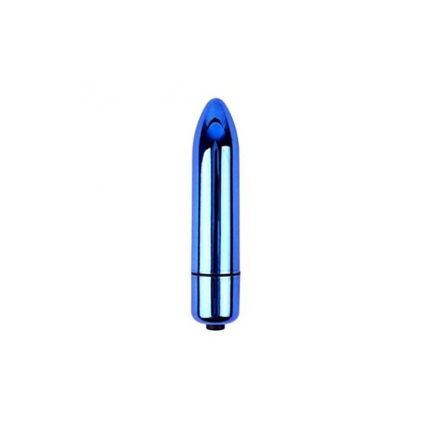 Chisa Bullet Vibrator - Metallisk Blå Bulletvibrator Vattentålig