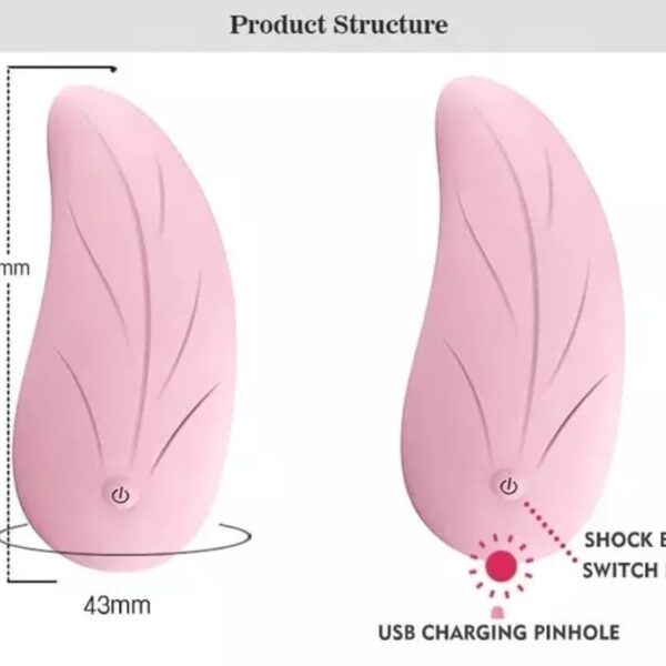 Nature Deluxe Stimulator - Rosa Klitorisvibrator Appstyrd