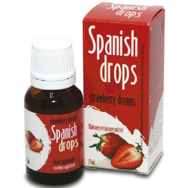 Cobeco Spanish Love Drops Strawberry Dreams 15ml Lusthöjande
