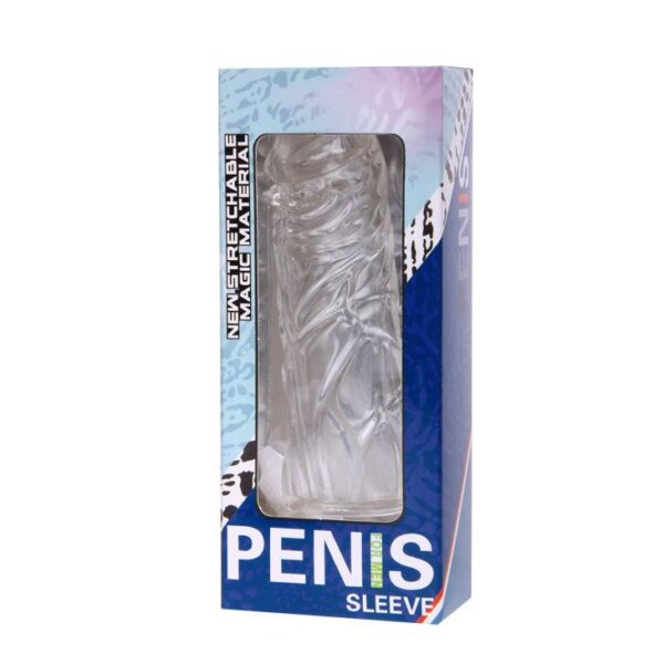 Baile Realistisk Penissleeve - Klar 13cm Penisöverdrag