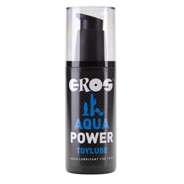 EROS Aqua Power ToyLube 125ml Vattenbaserat Glidmedel