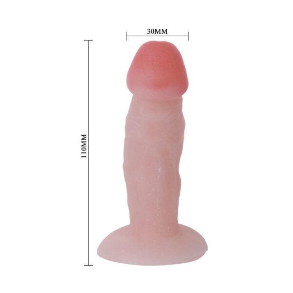 The Little Stud Penis Anal Butt Plug - Natur 11cm Ø3cm Analplugg