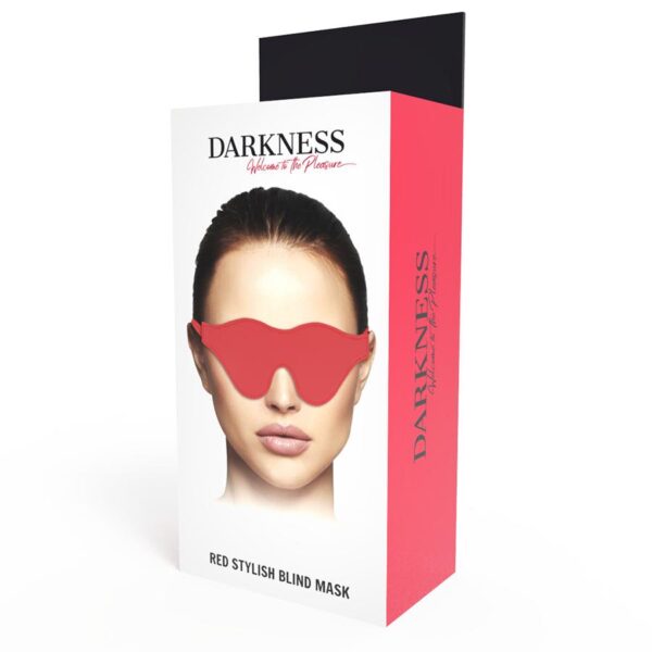 Darkness Red Stylish Blind Mask - Röd Ögonmask