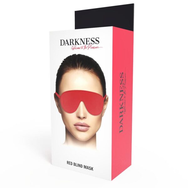Darkness Red Blind Mask - Röd Ögonmask