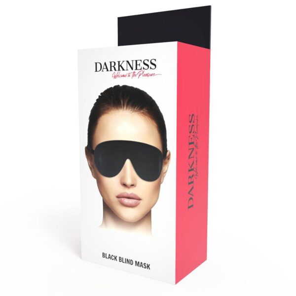Darkness Black Blind Mask - Svart Ögonmask