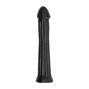 All Black Dildo Plug - Svart 31cm