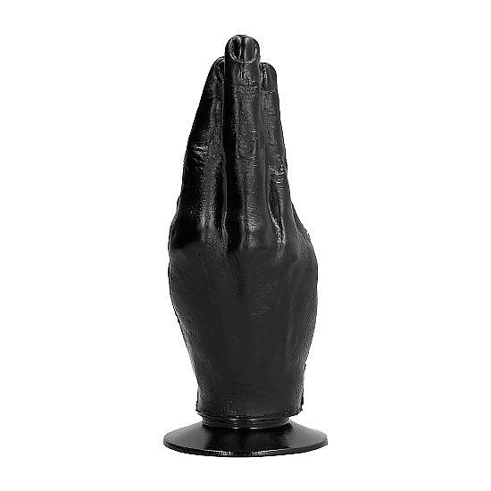 All Black Fisting Dildo - Svart 21cm