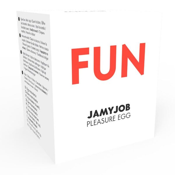 JamyJob Fun Pleasure Egg - Runkägg - Vit Version