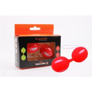 Exquisite Geisha Balls - Röd Knipkulor