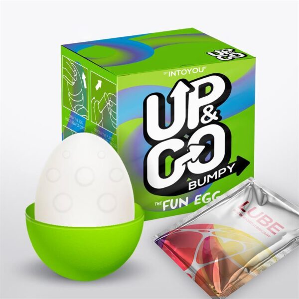 Up & Go Bumpy Fun Egg - Runkägg - Grön Version