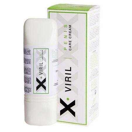 X VIRIL CREAM För att förbättra erektion och storlek 75ml