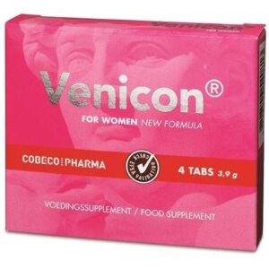Cobeco Venicon Libido - Kosttillskott för kvinnor - 4 portioner