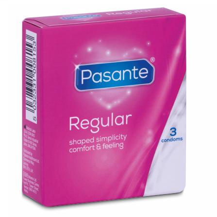 3-Pack Pasante Regular Kondomer