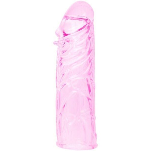 Baile Realistisk Penissleeve - Rosa 13cm Penisöverdrag