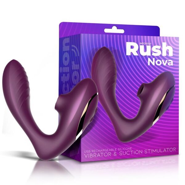 INTOYOU Rush Nova vibrator med en klitorisugare