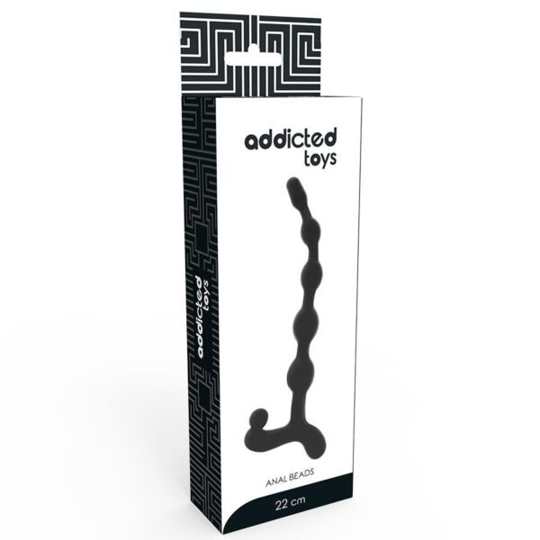 Addicted Toys Anal Beads - Svart 22cm Analpärlor