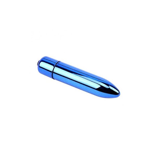 Chisa Bullet Vibrator - Metallisk Blå Bulletvibrator Vattentålig