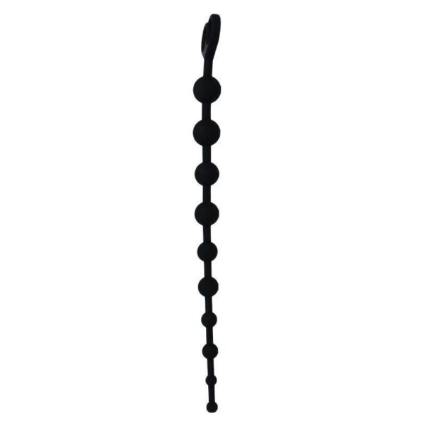 Intense Jaiden Anal Beads - Svart 34cm Analpärlor