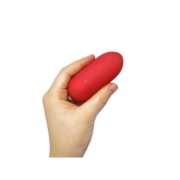 MOOVE Vibratorägg - Röd 10 Vibrationsmönster Vattentät
